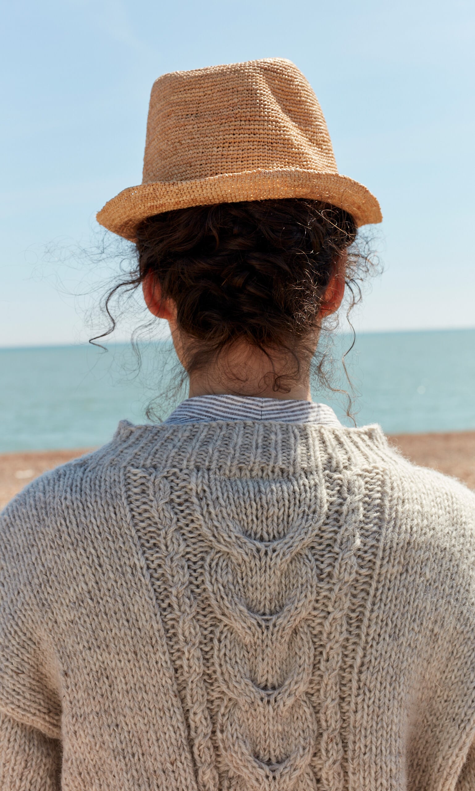 Straw Trilby Hat