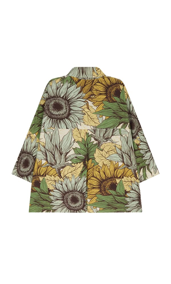 Green Sunflower Shirt