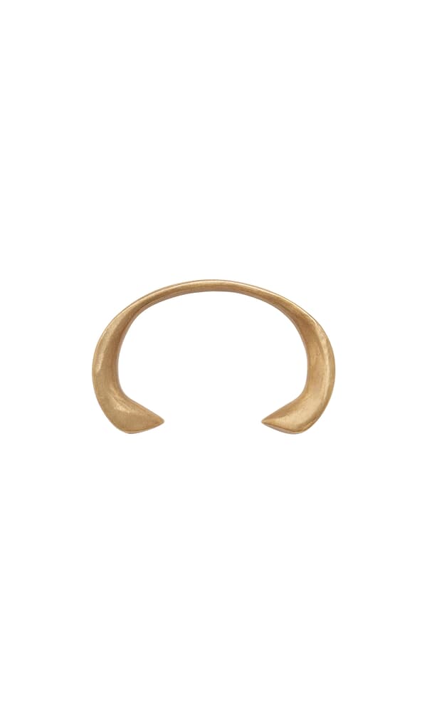 Pointed Brass Bangle