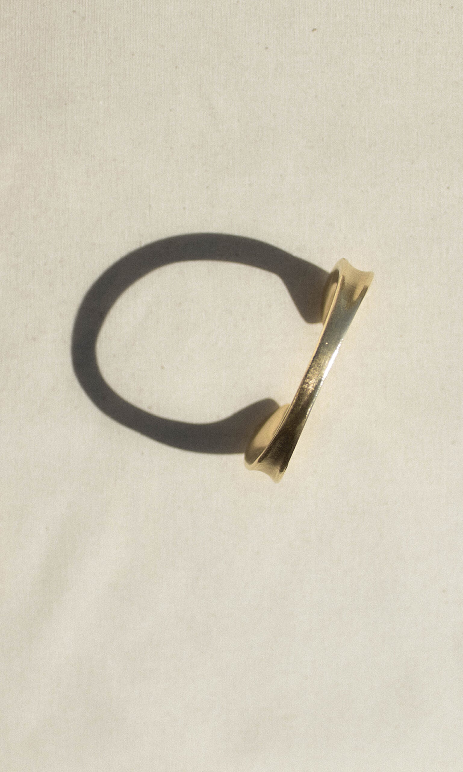 Pointed Brass Bangle