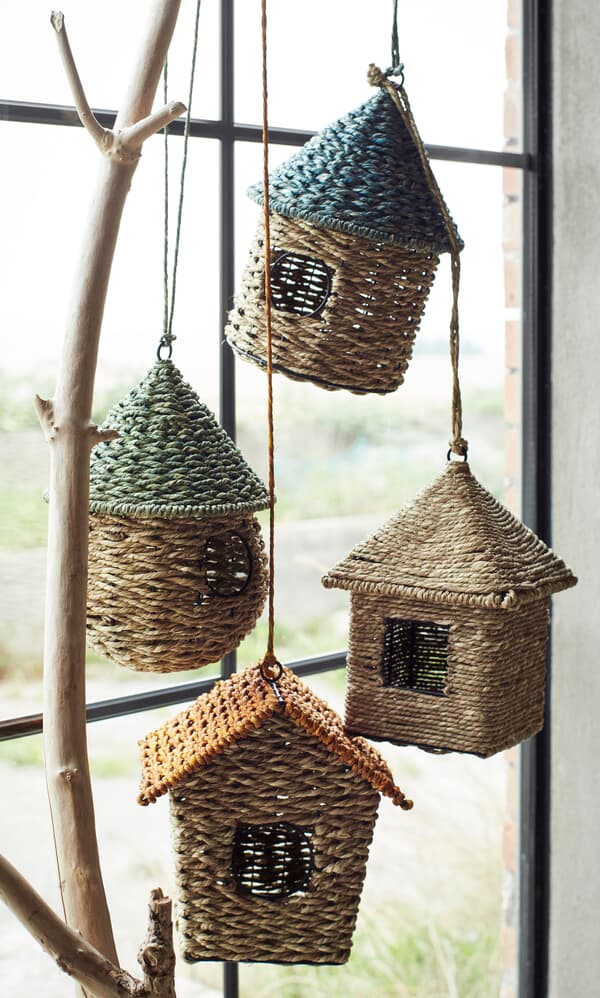 Seagrass Bird House - Natural 