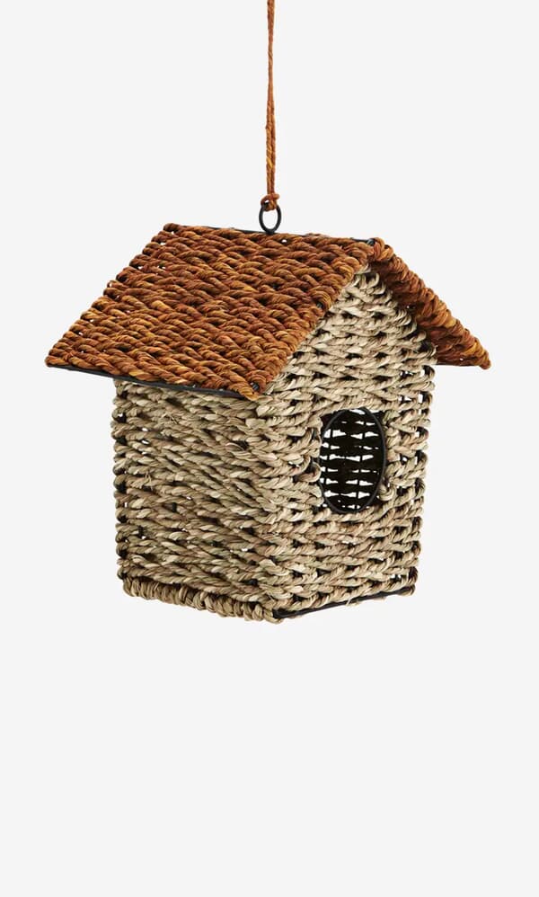 Seagrass Bird House - Orange 