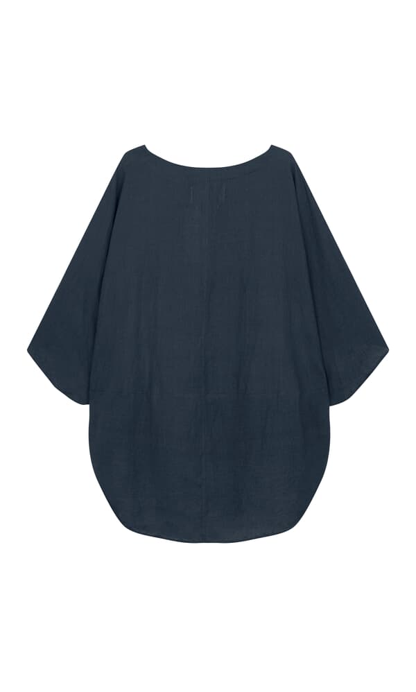 Otilia Blouse - Navy