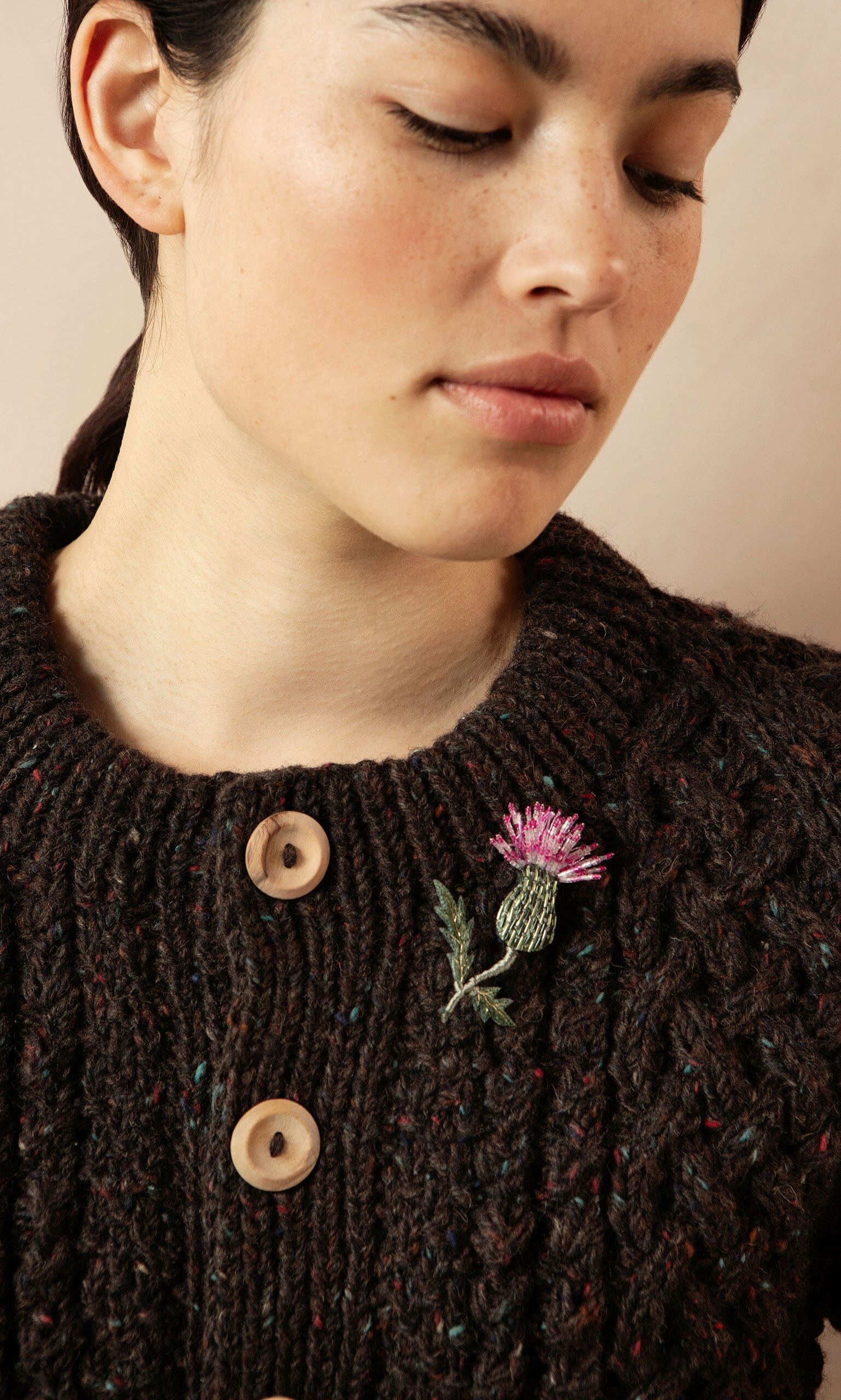 Thistle Brooch