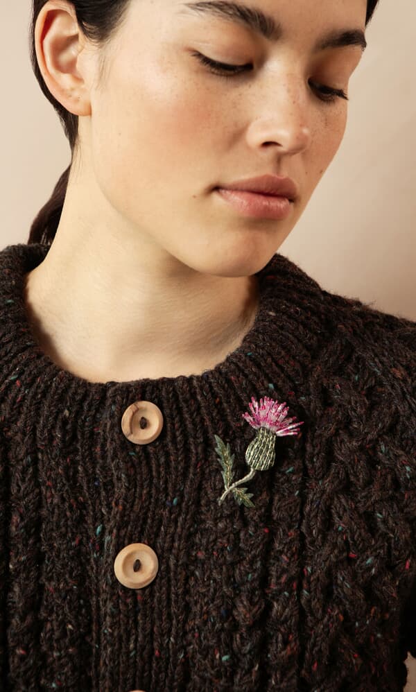 Thistle Brooch