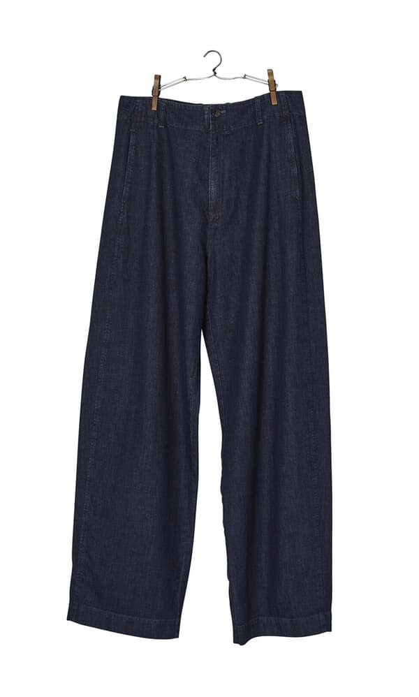 Wide Denim Pants