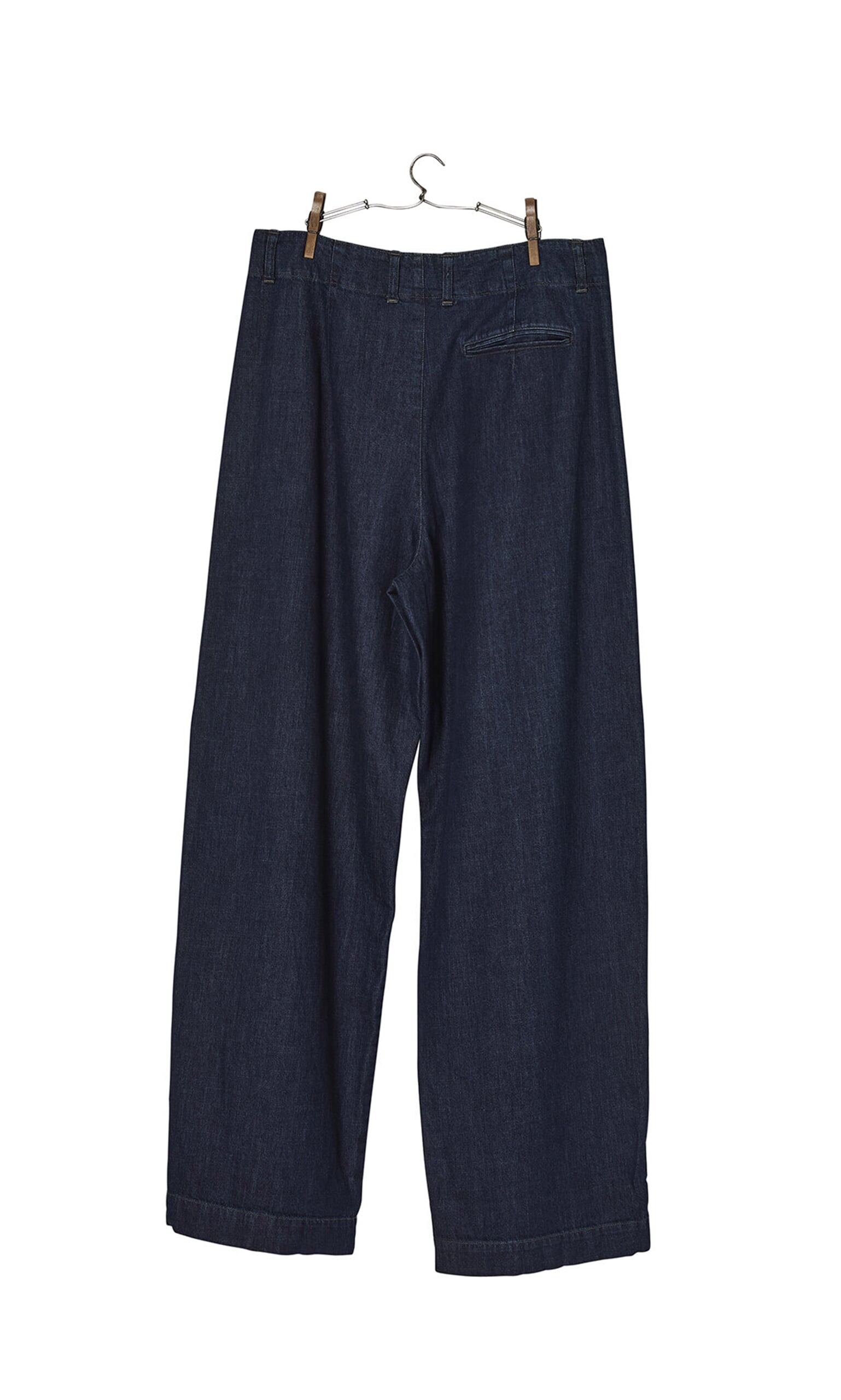 Wide Denim Pants