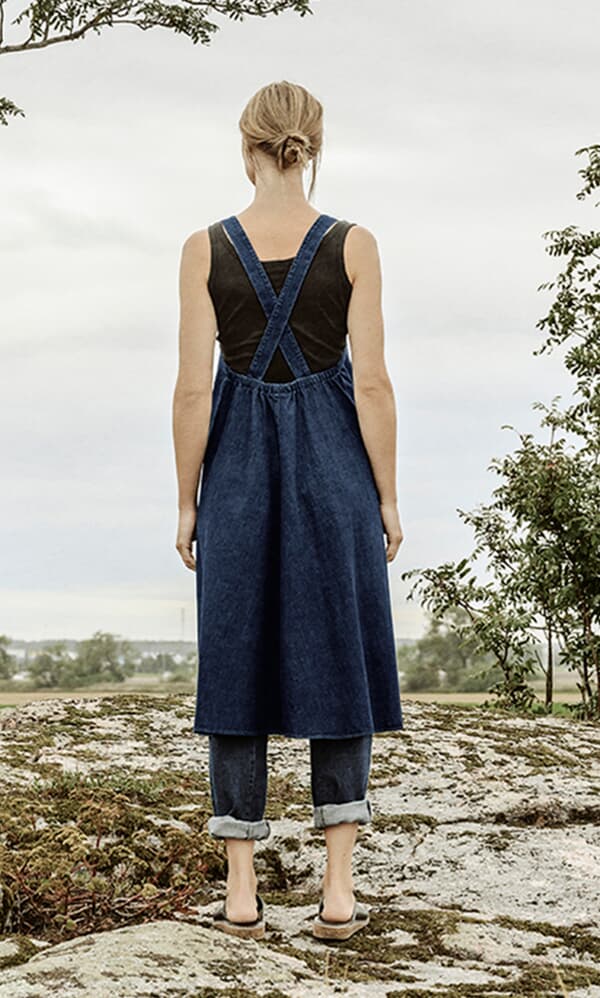 Linen Apron Dress