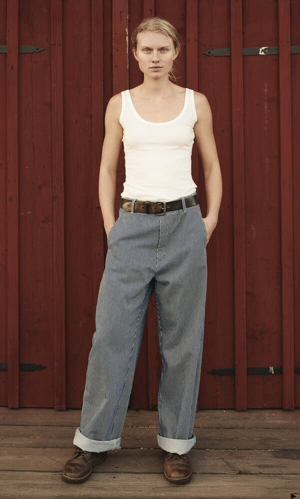 White Cotton Tank