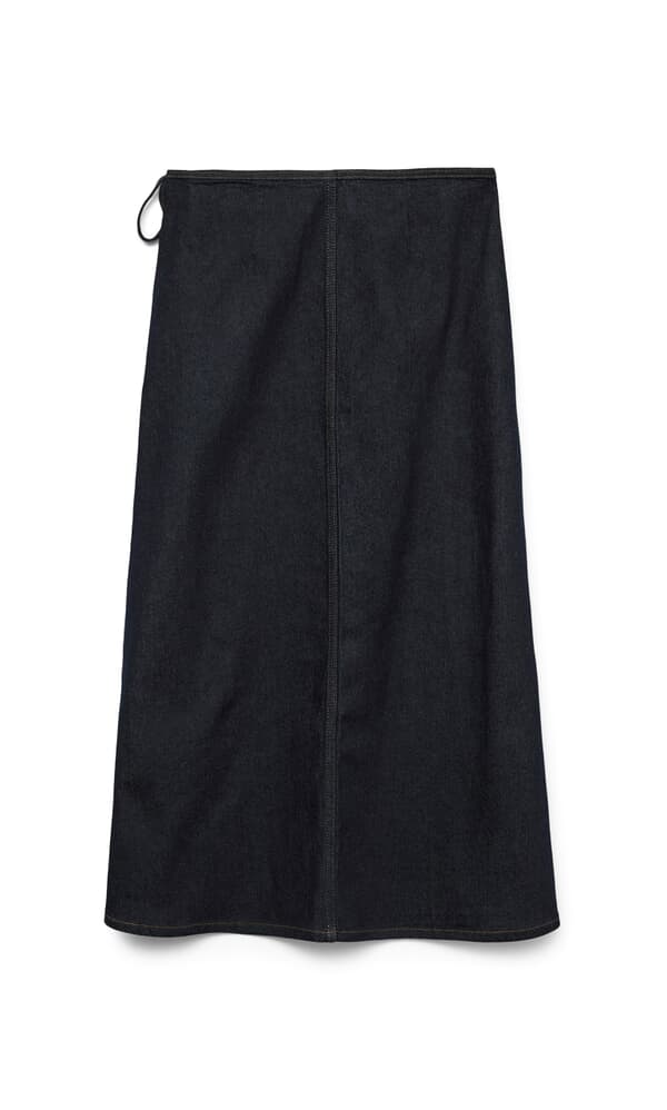 Denim Wrap Skirt