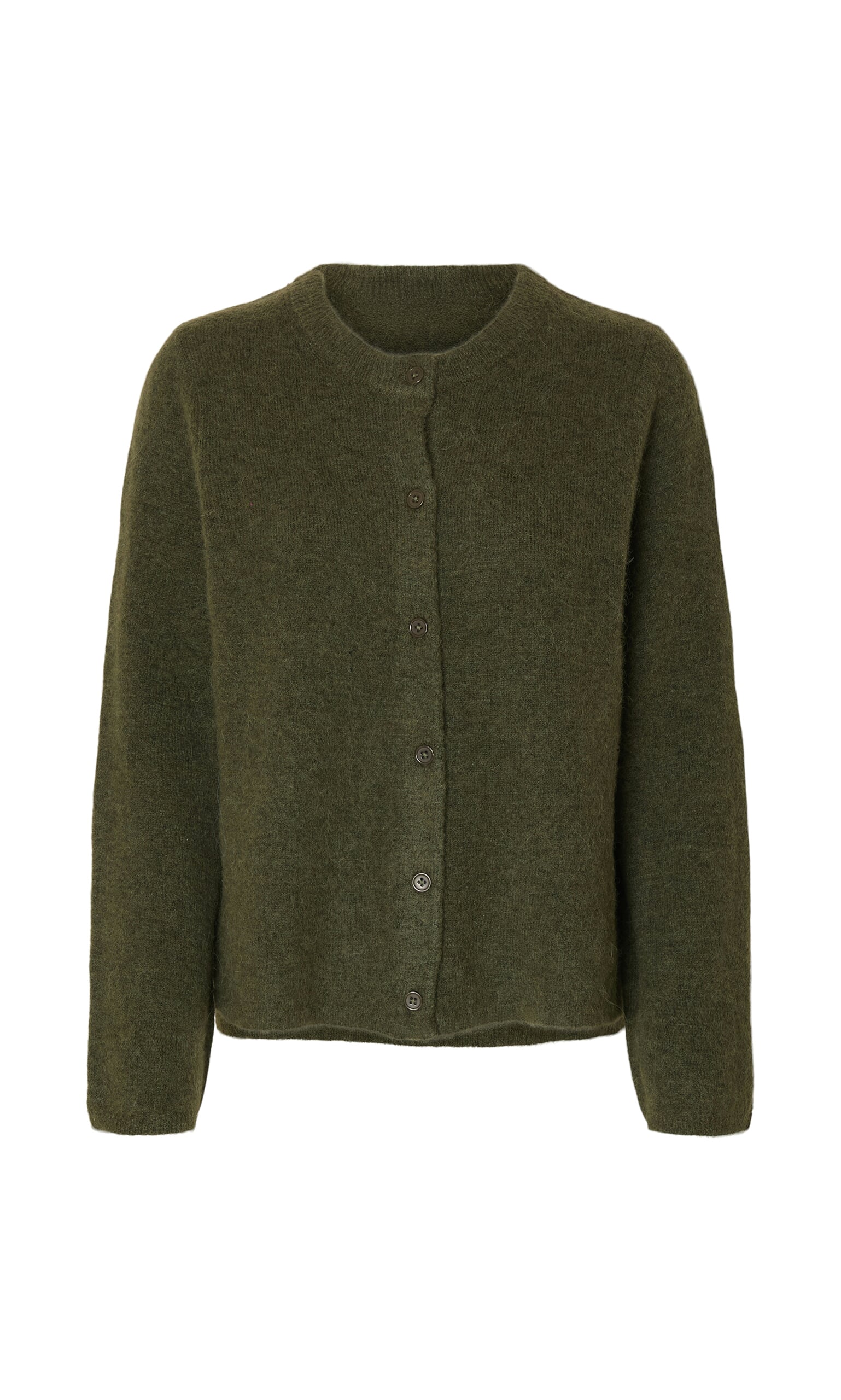 Olive Green Cardigan