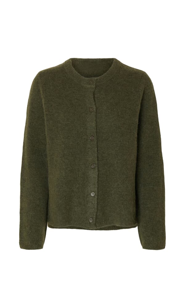 Olive Green Cardigan