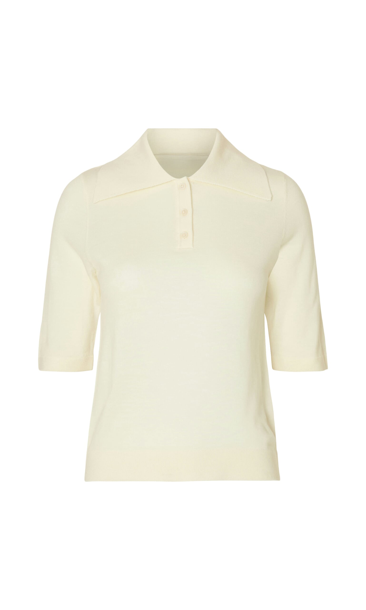 Merino Collar Top