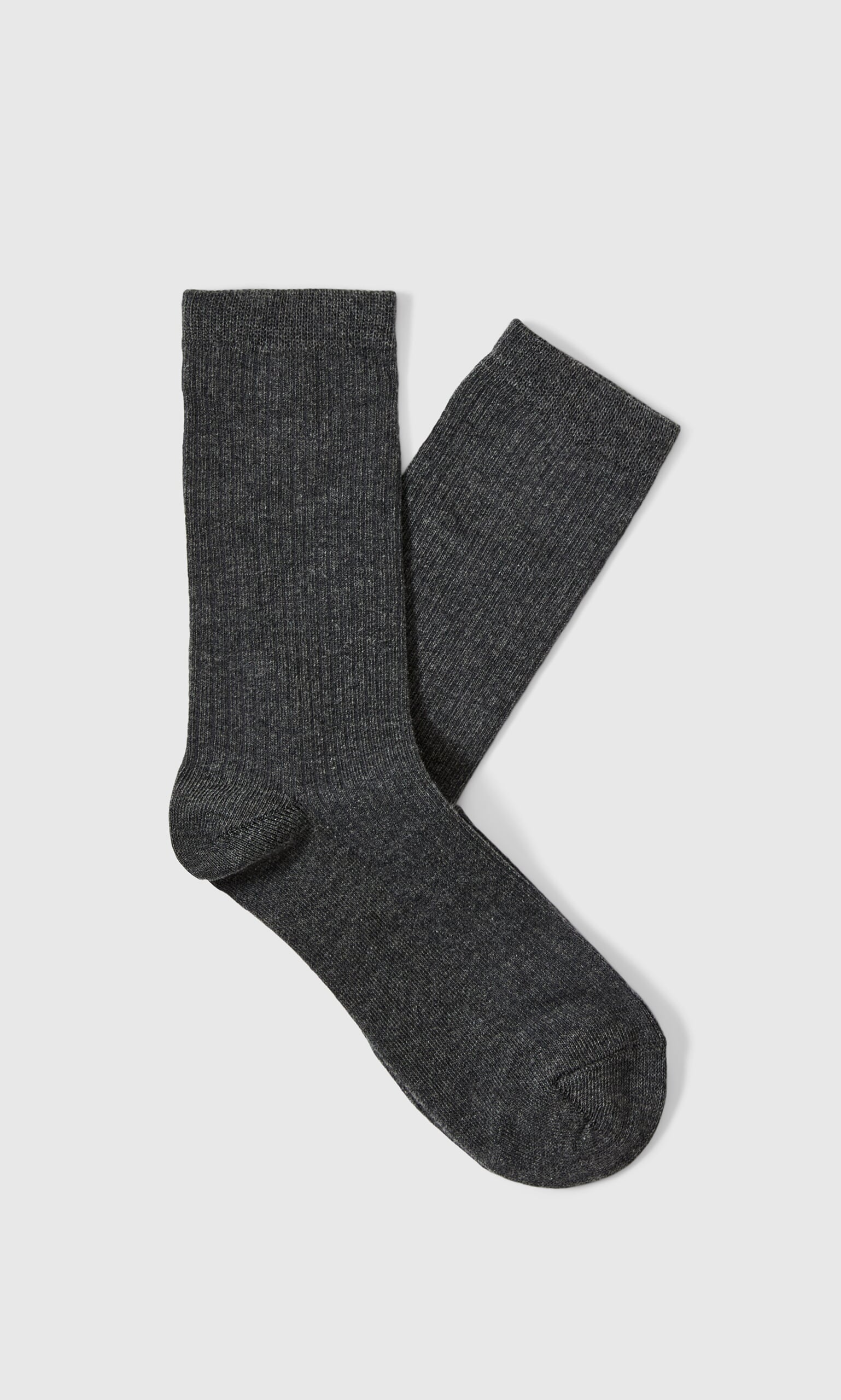 Grey Knitted Socks