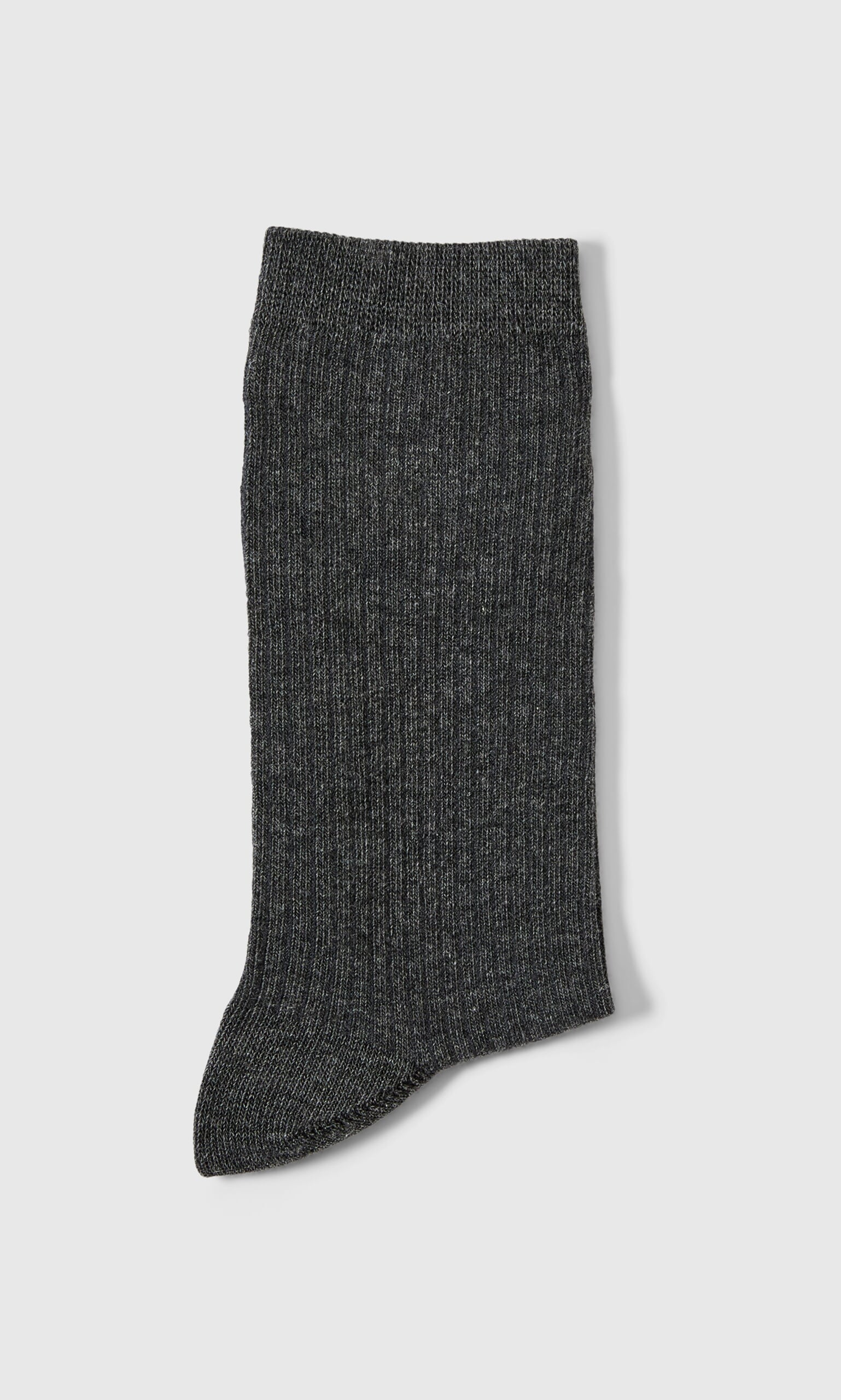 Grey Knitted Socks
