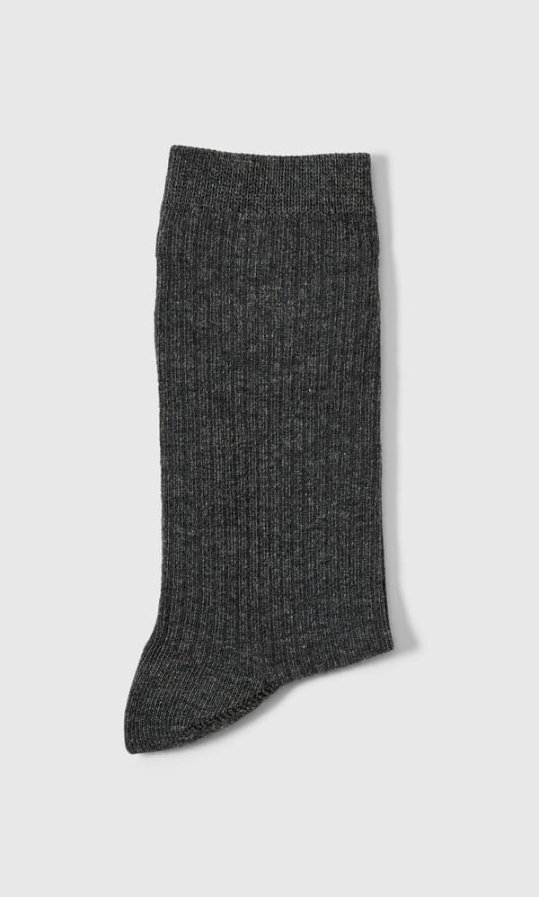 Grey Knitted Socks