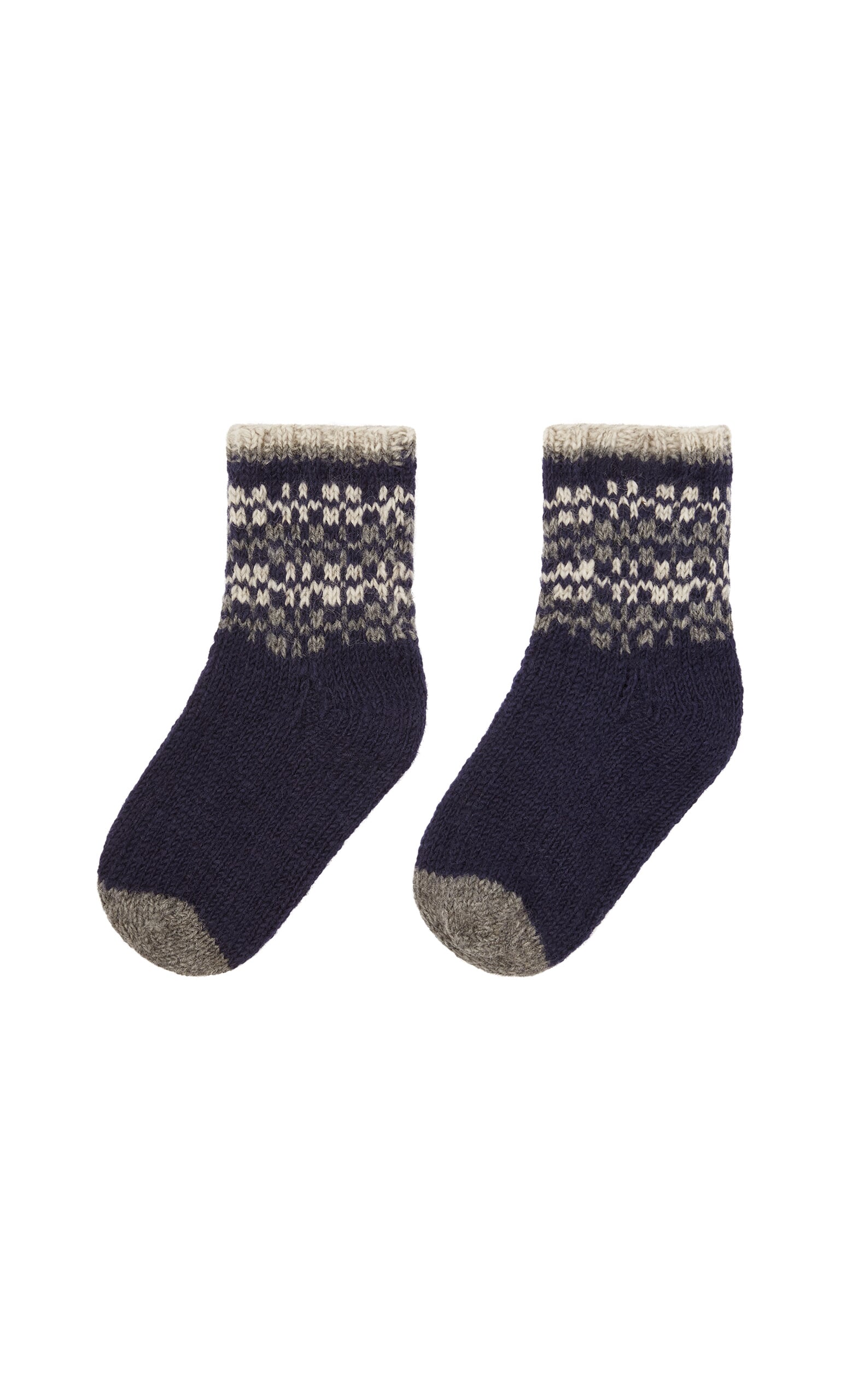 Navy Sofa Socks