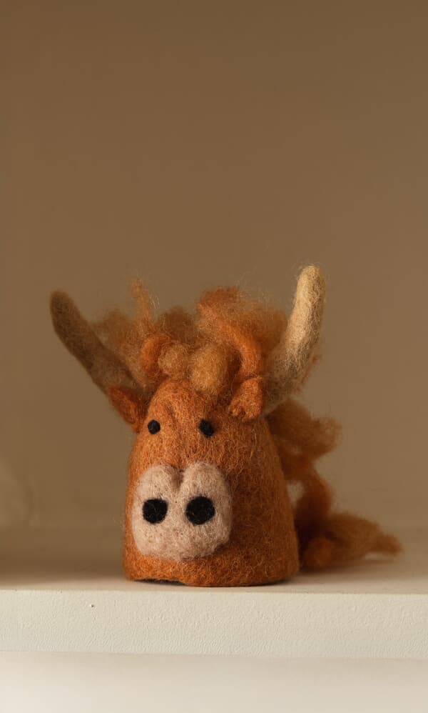 Baby Cow Egg Cosy