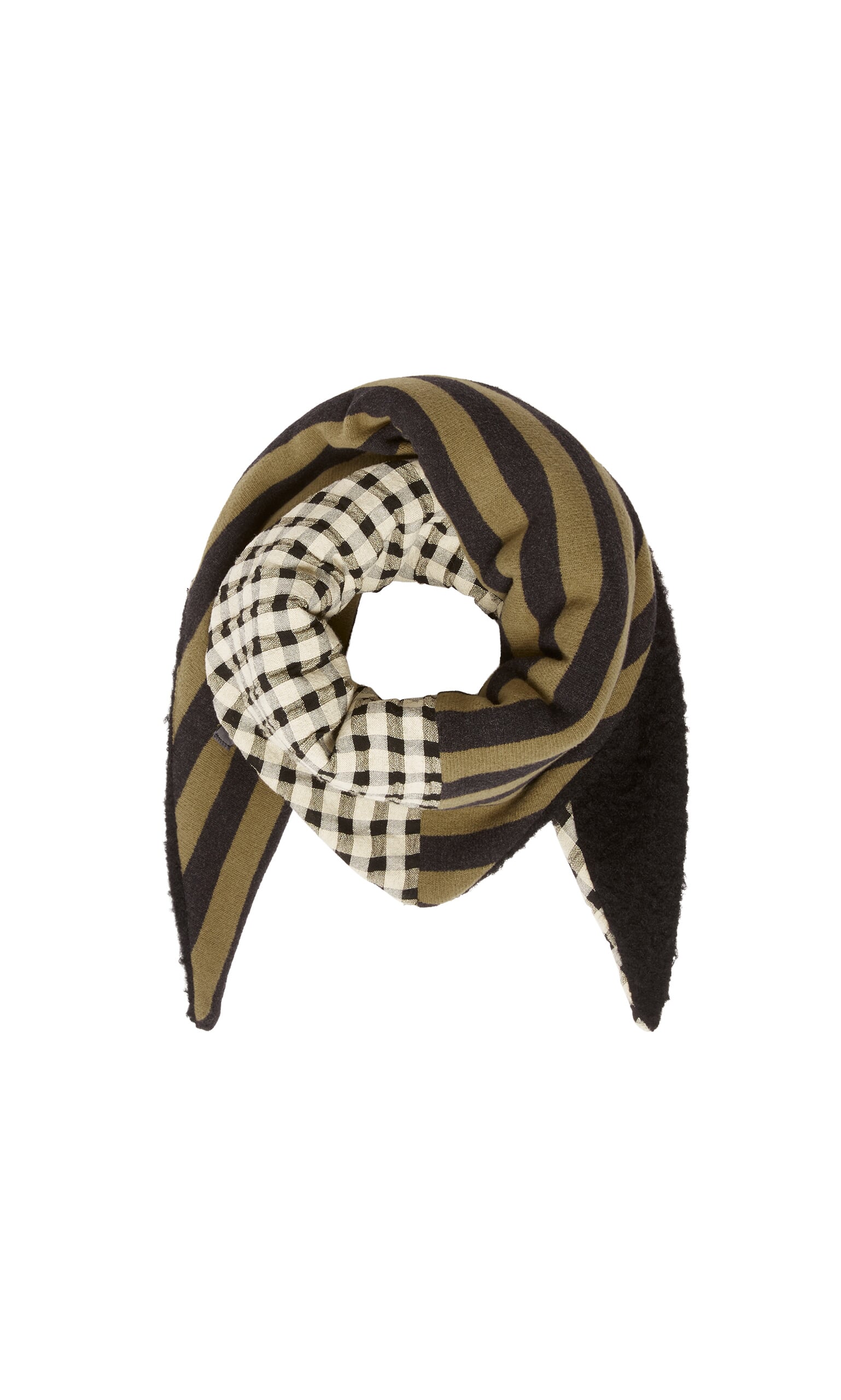 Gingham Patch Scarf