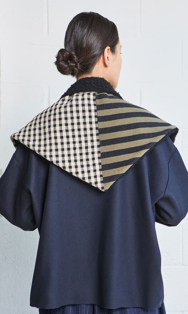 Gingham Patch Scarf