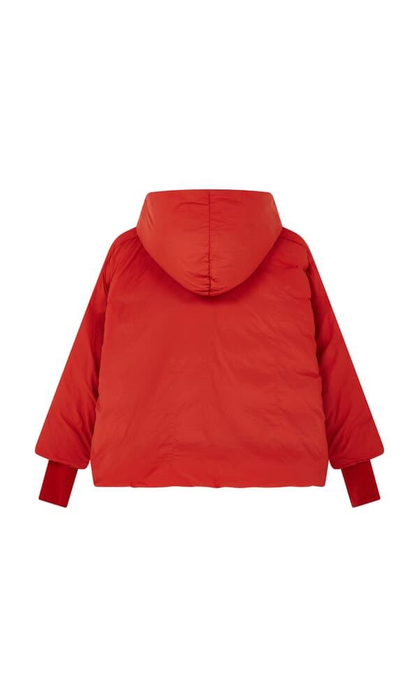 Red Puffer coat