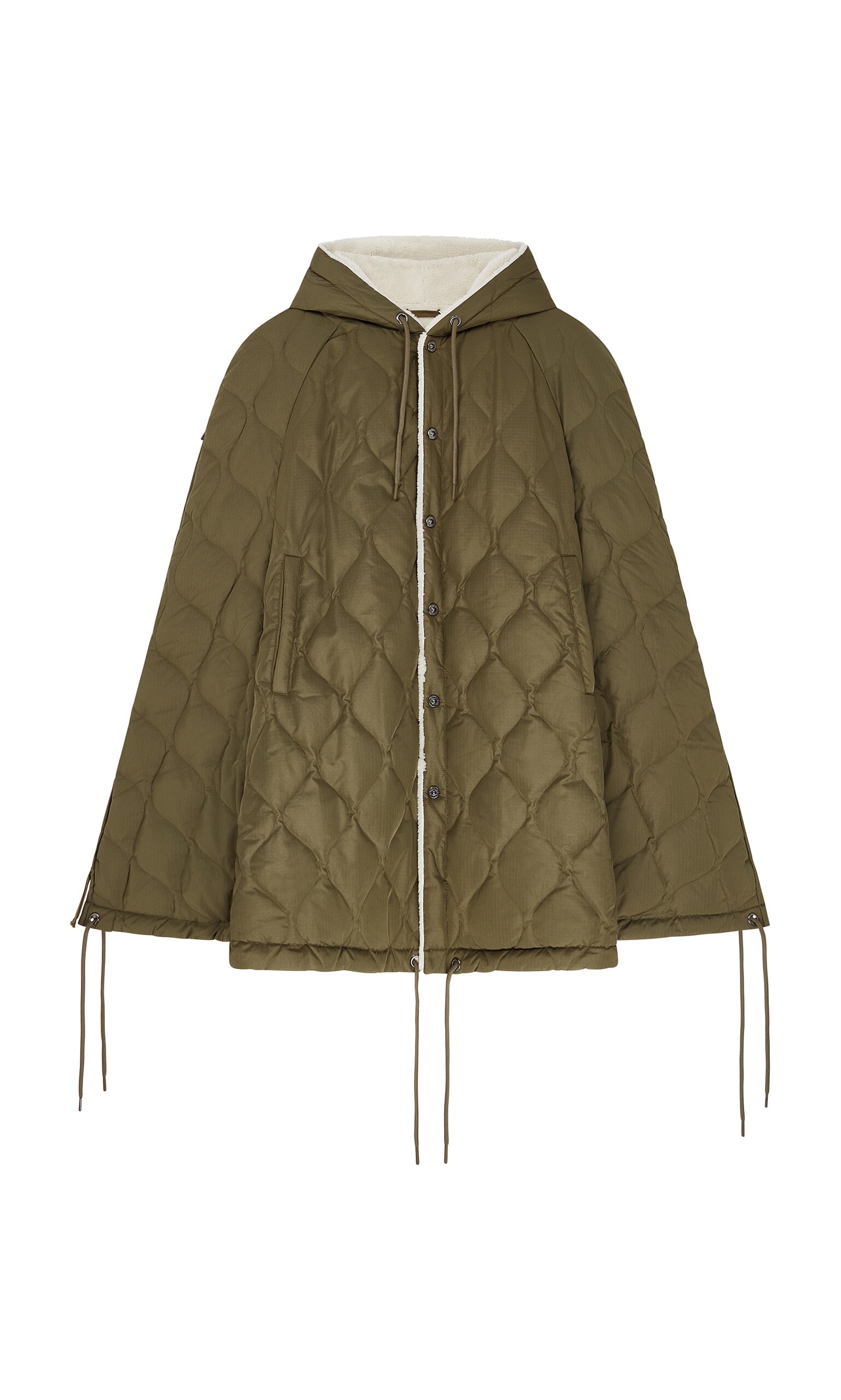 Shearling Poncho