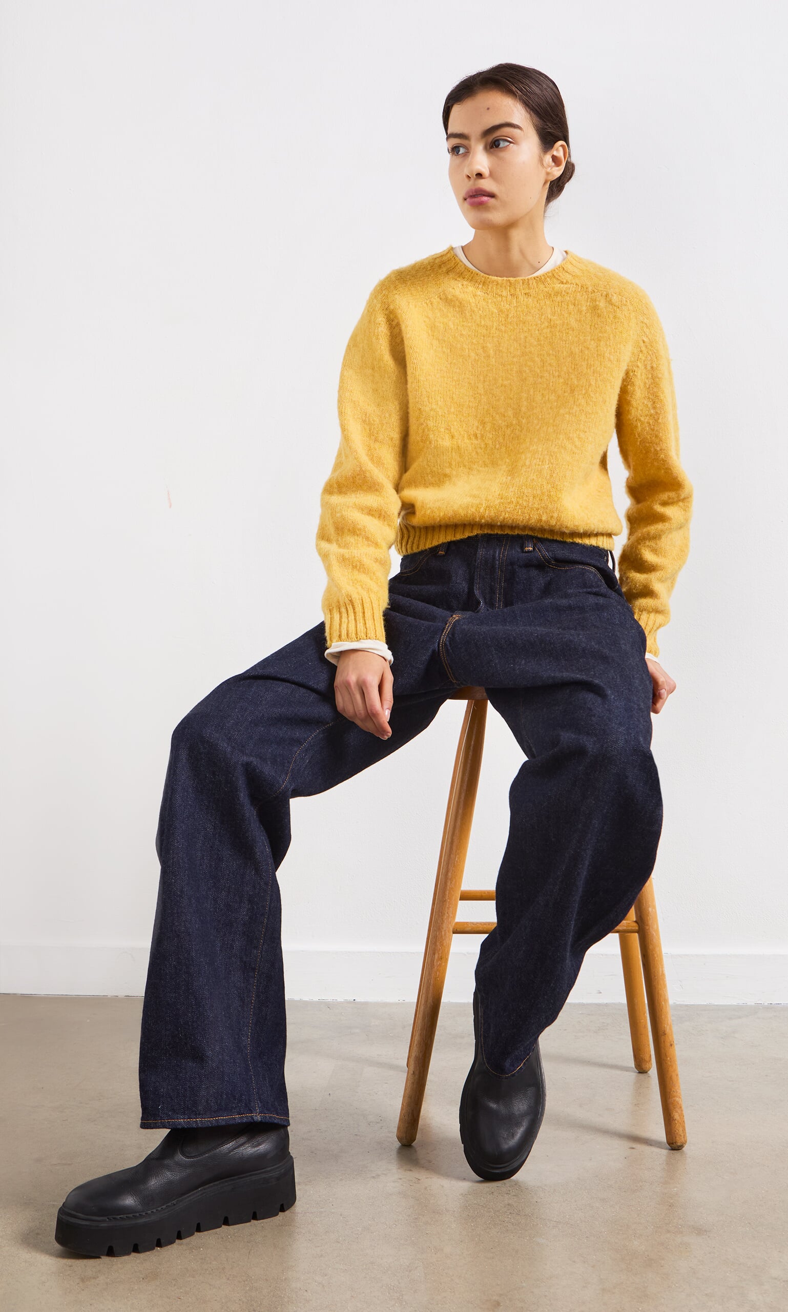 Raw Denim Jeans