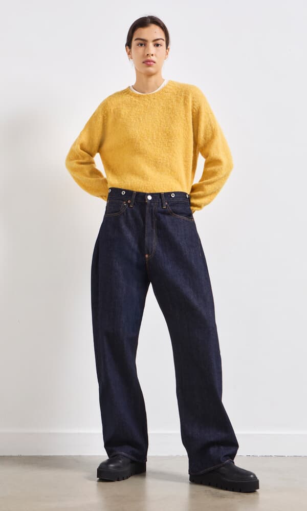 Raw Denim Jeans