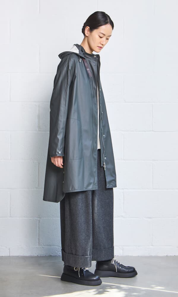 Dark Rain Coat