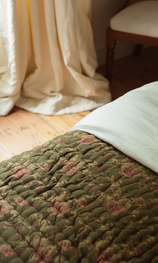 French Floral Quilt