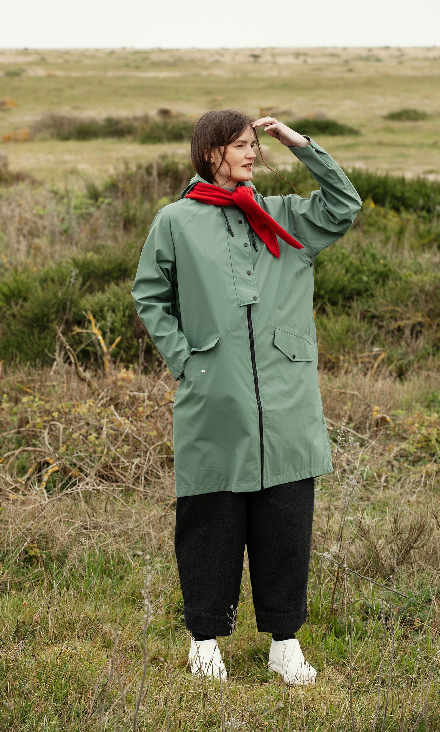 Duck Green Raincoat