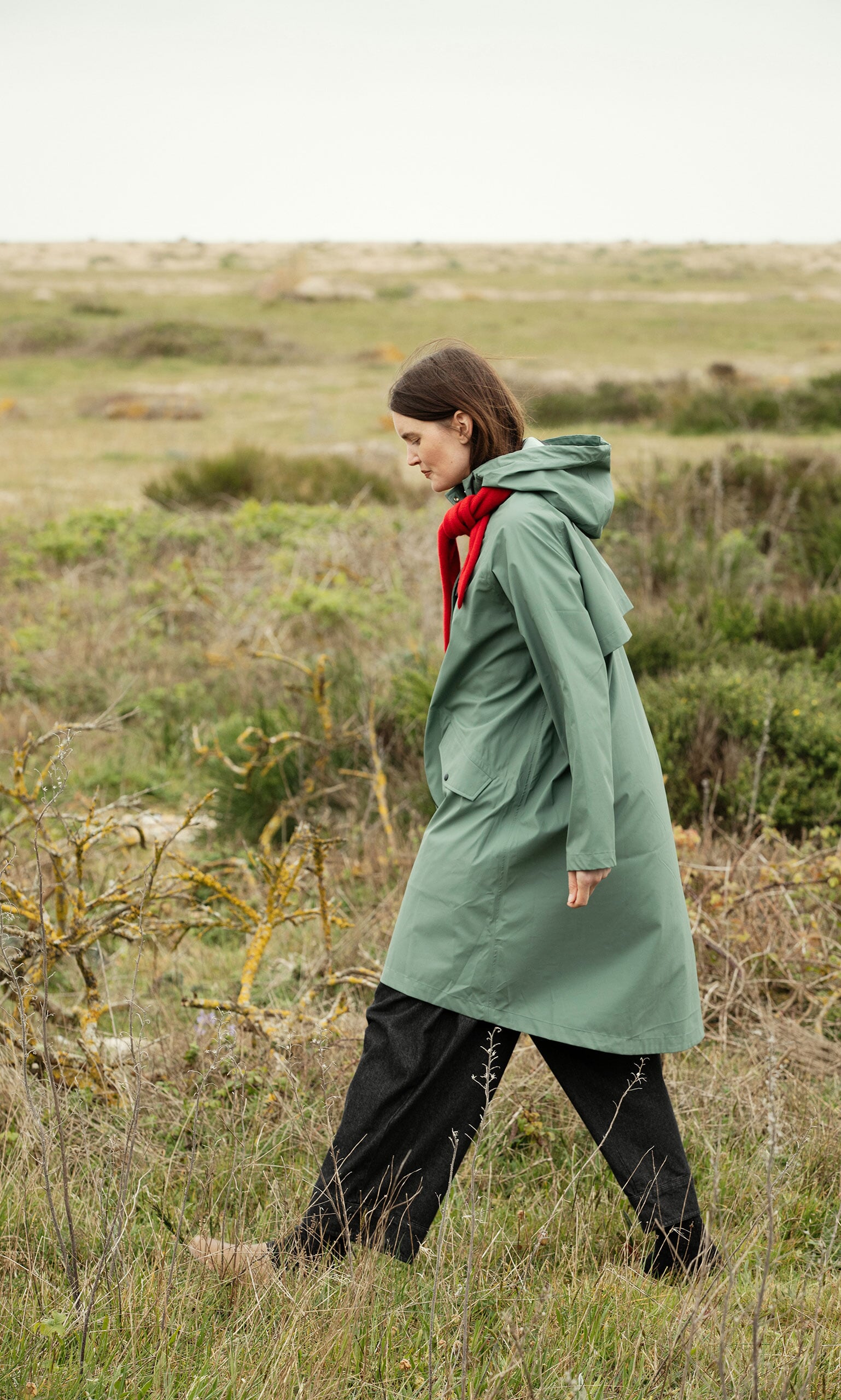 Duck Green Raincoat