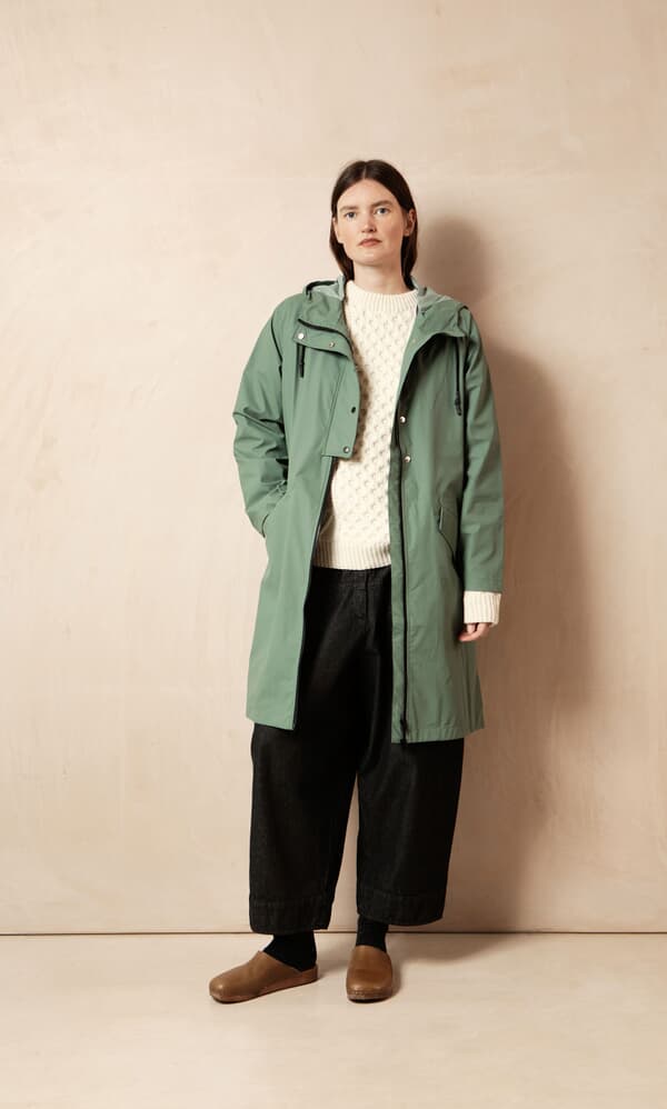 Duck Green Raincoat