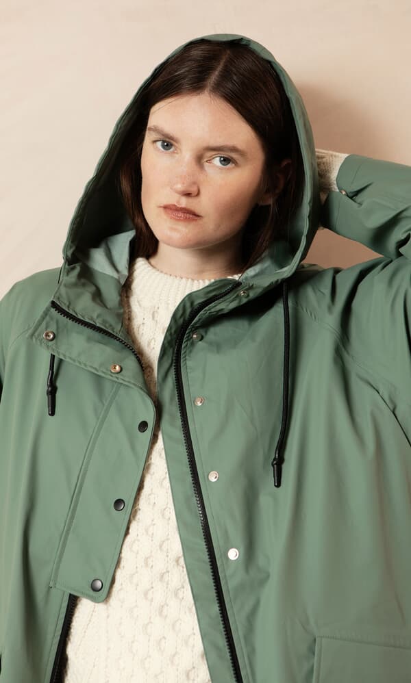 Duck Green Raincoat