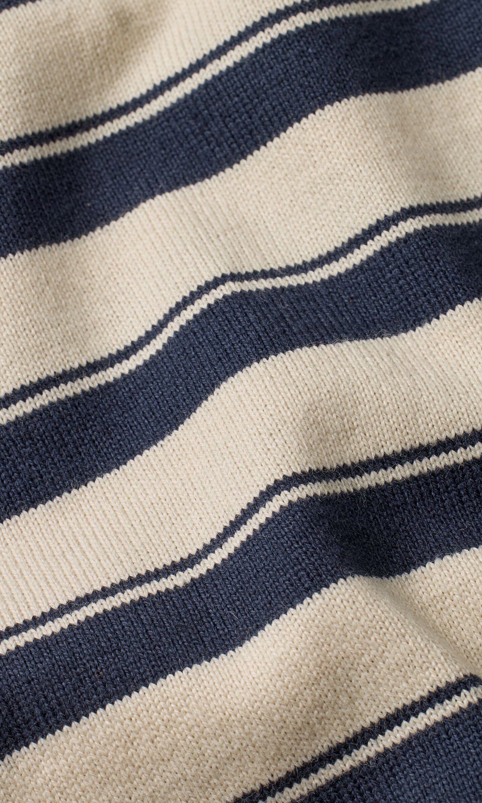 Navy Breton Top