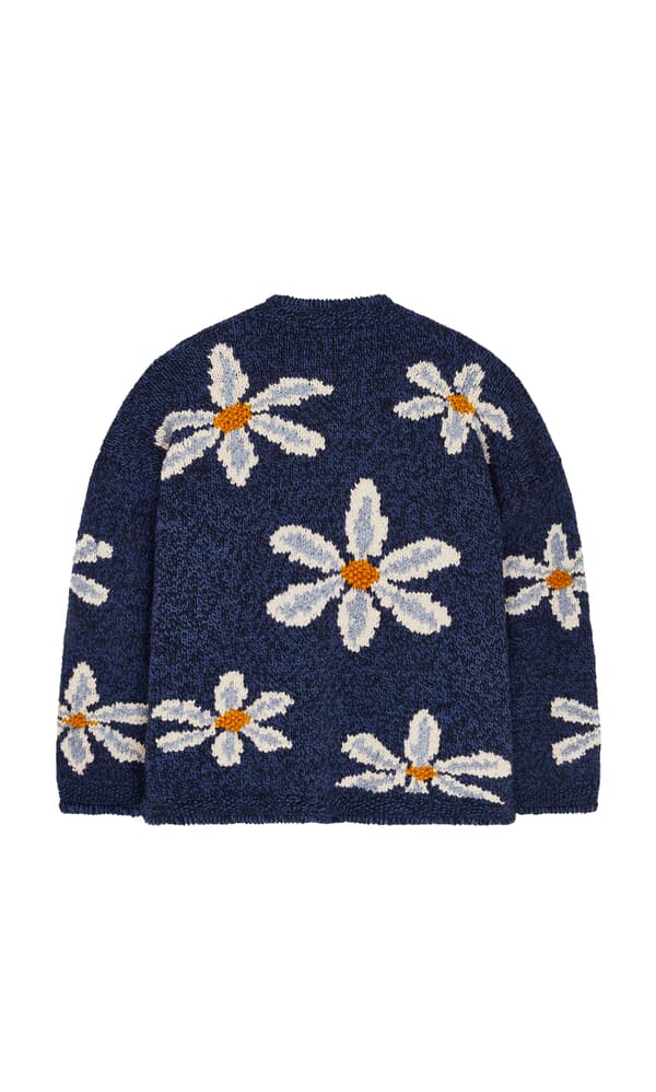 White Flower Cardigan