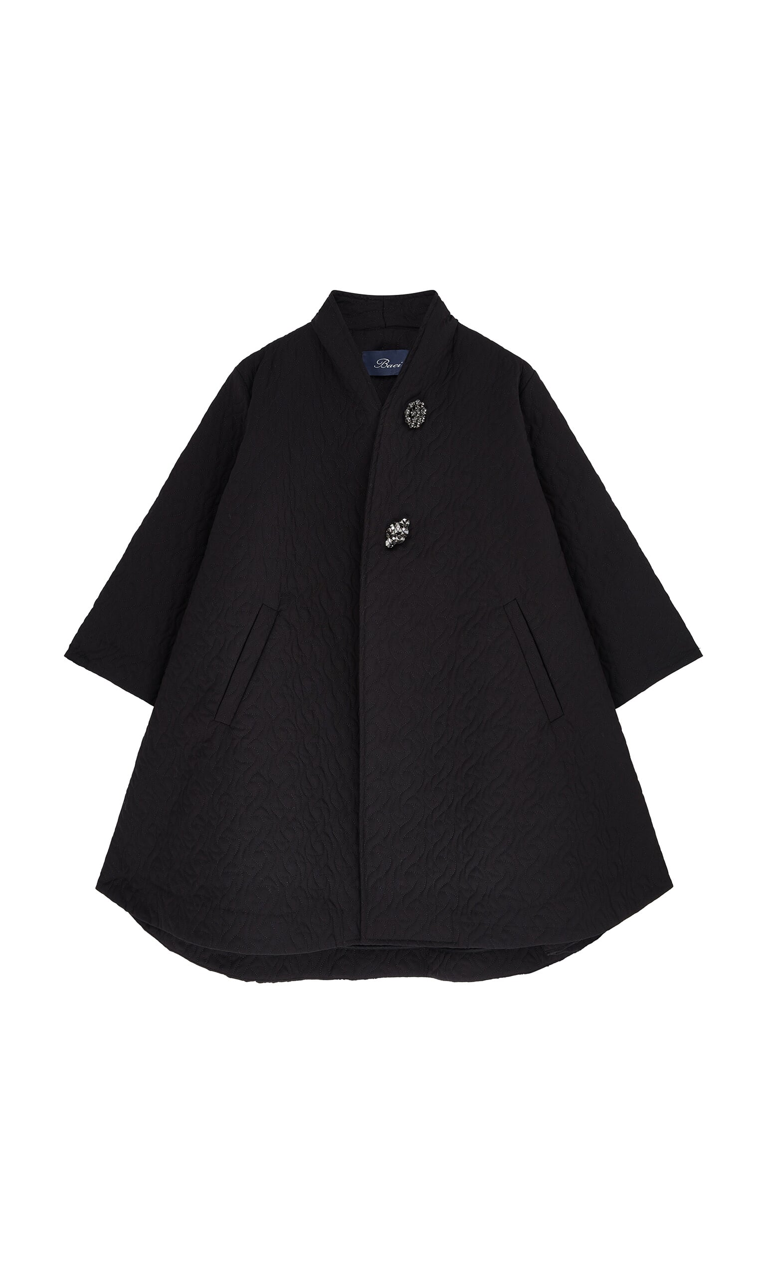 Opera Coat With Brooches