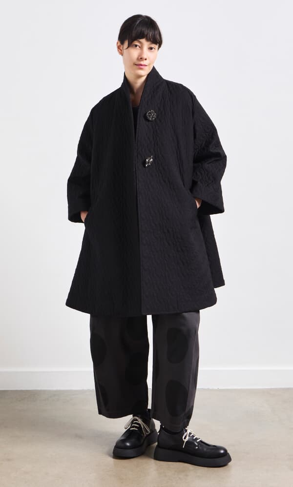 Opera Coat With Brooches
