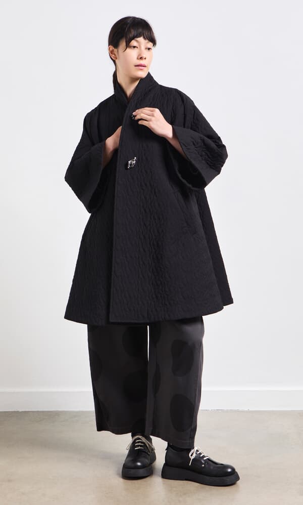 Opera Coat With Brooches