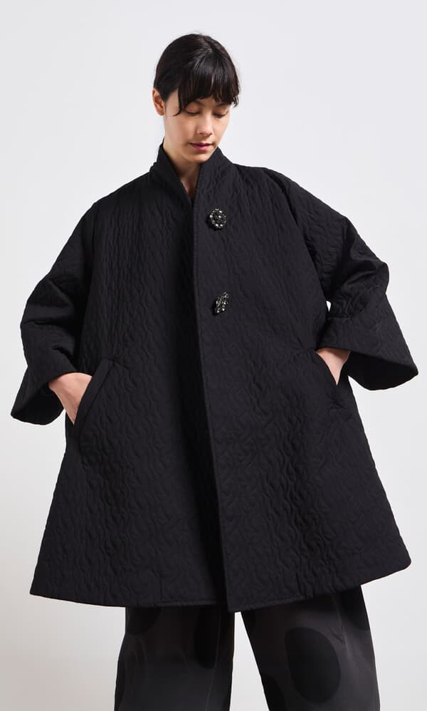 Opera Coat With Brooches