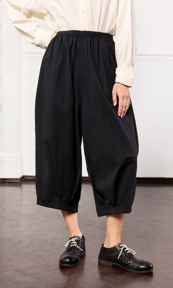 Black Pinch Pants