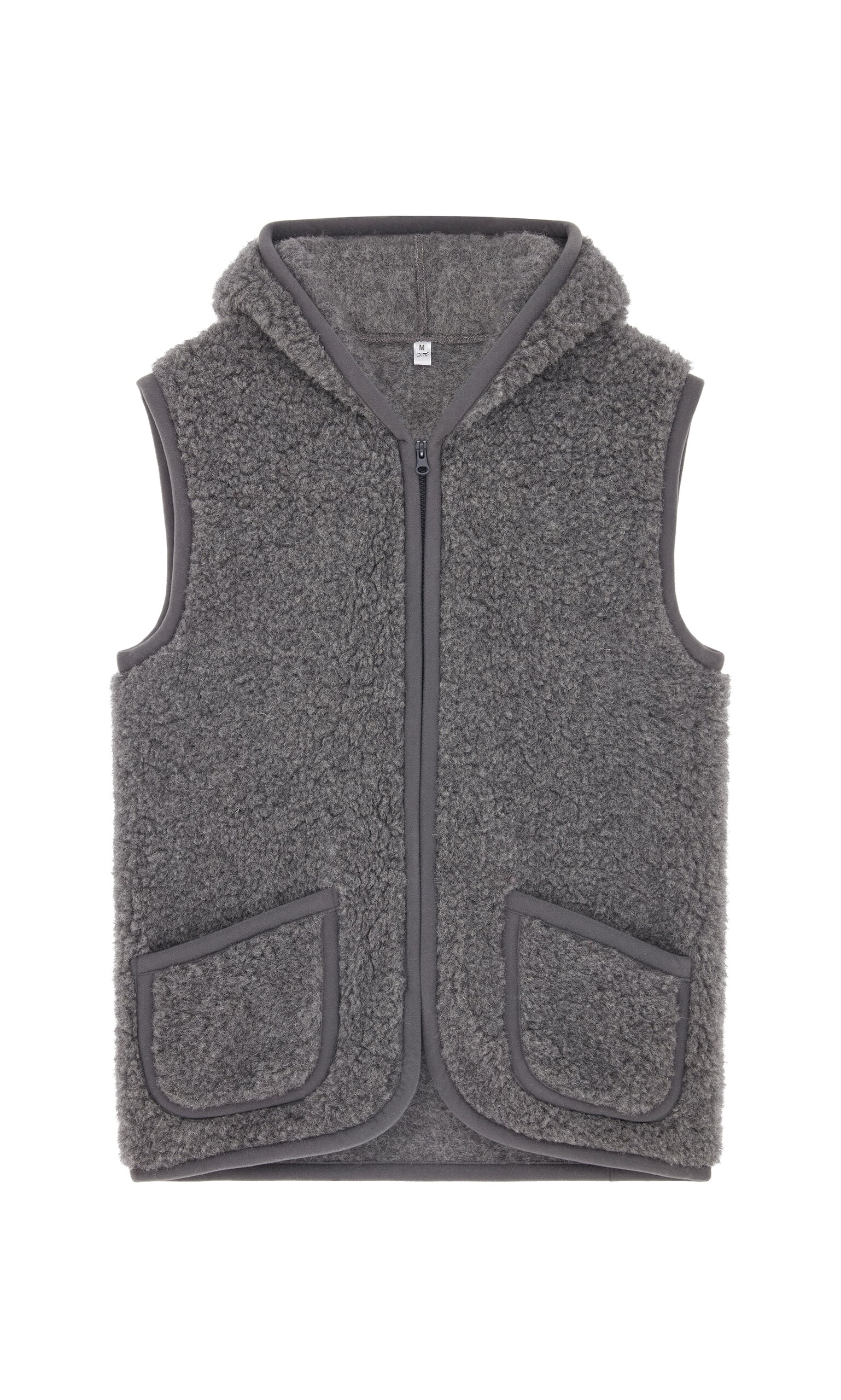 Wool Gilet - Graphite