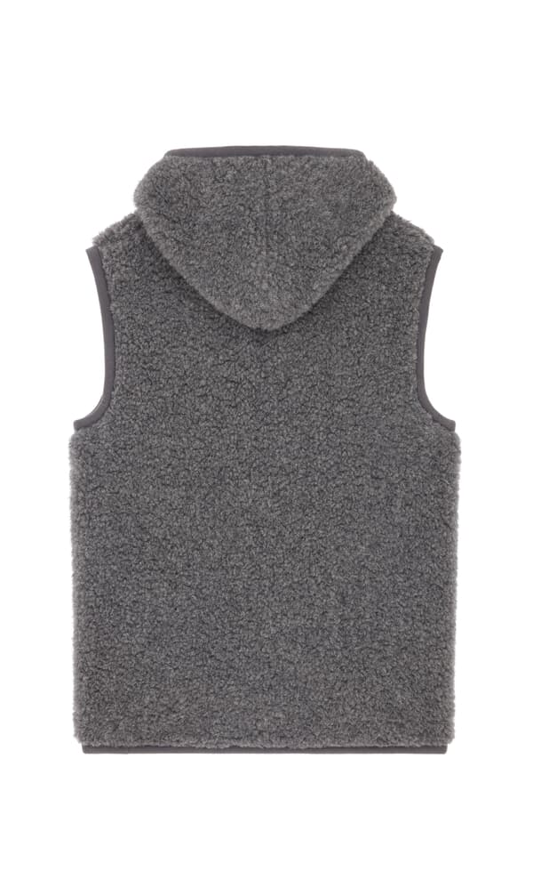 Wool Gilet - Graphite