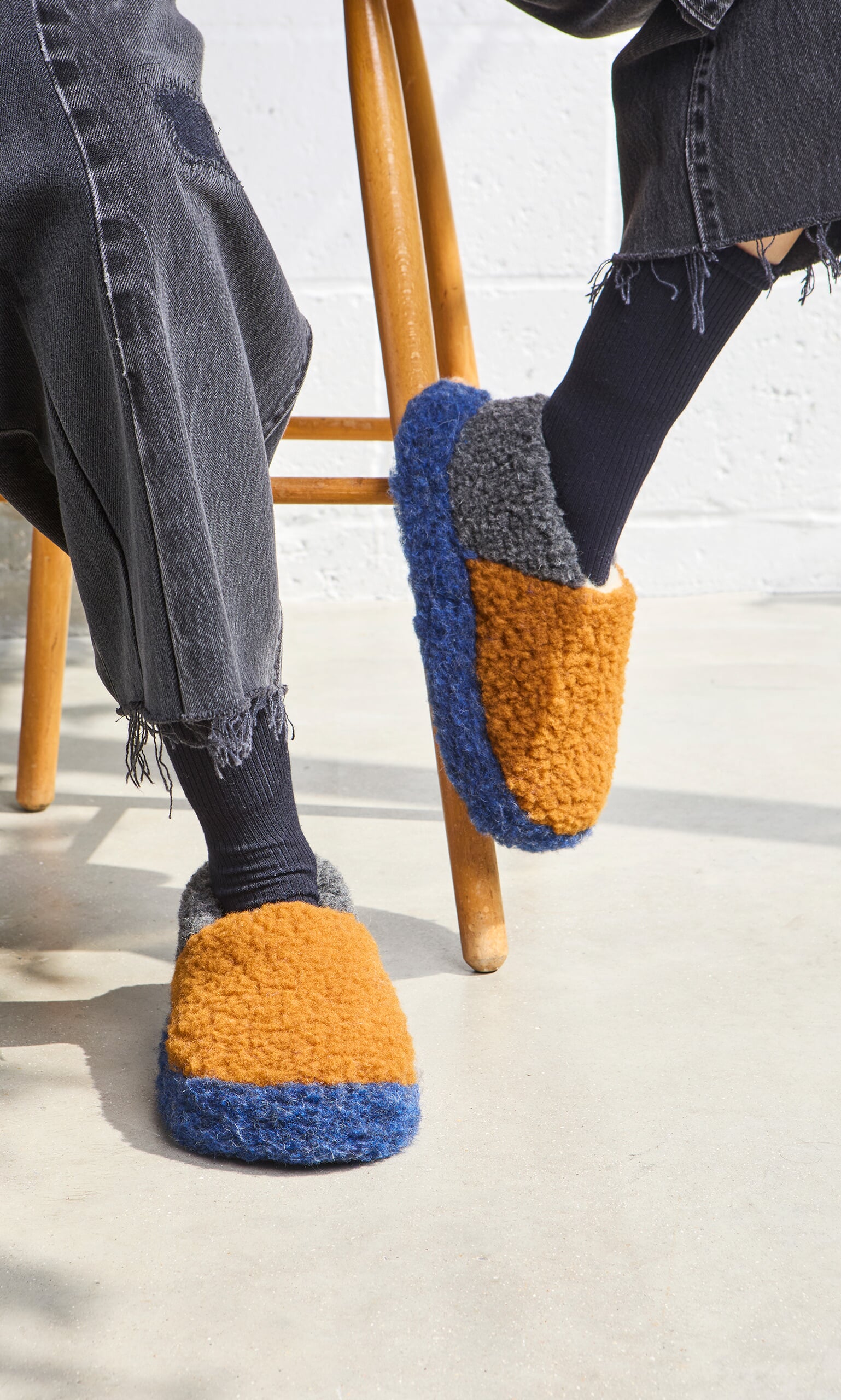 Wool Slippers - Multi