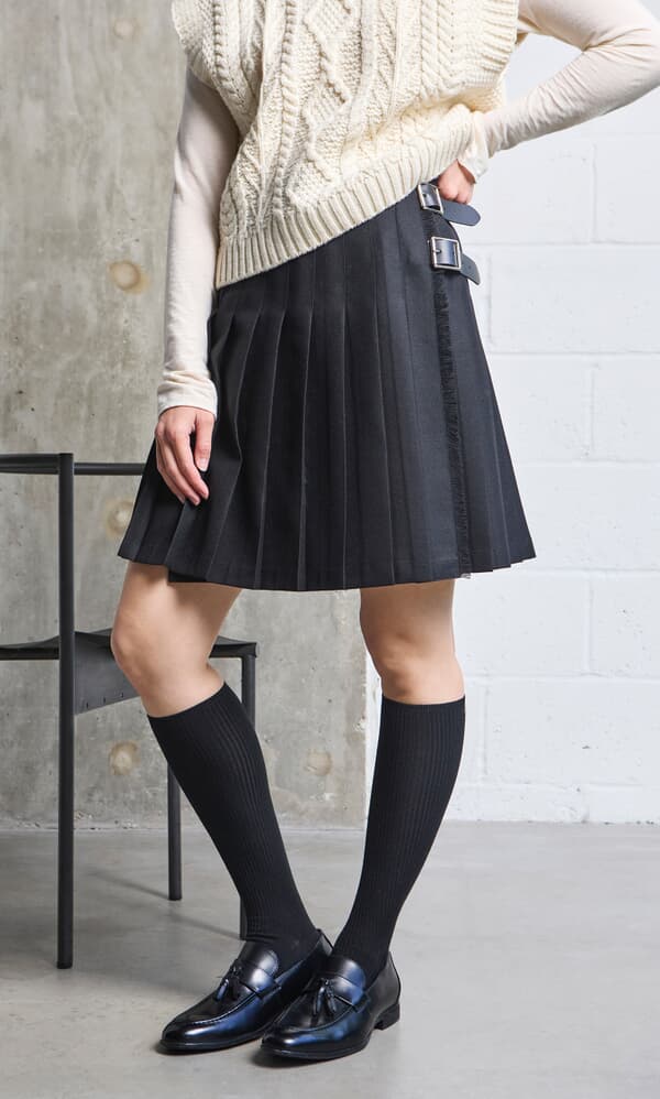 Short Black Kilt