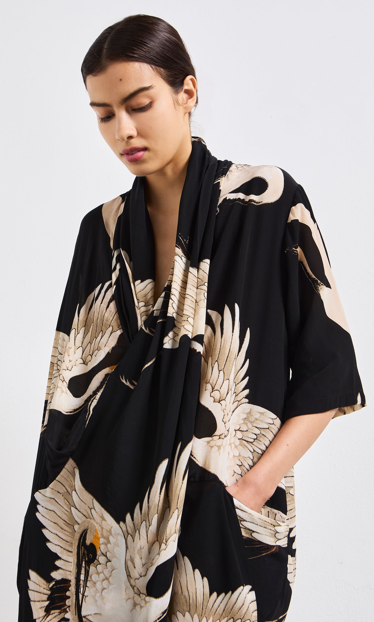 Stork Twist Dress