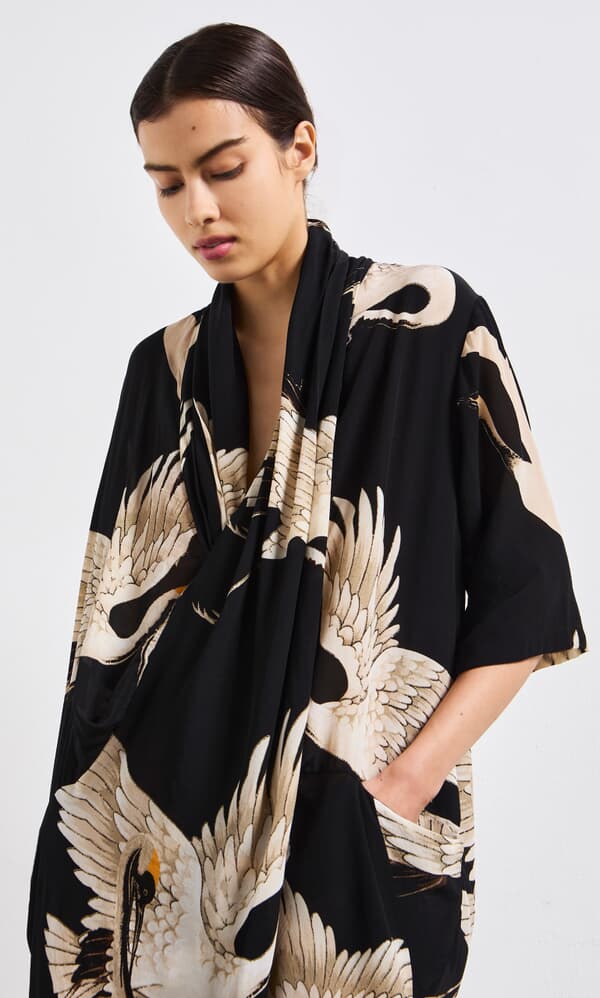 Stork Twist Dress