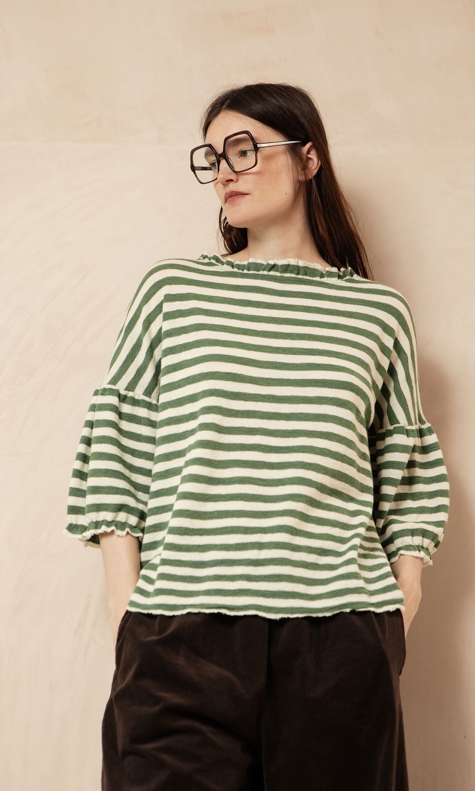 Lina Frill Blouse