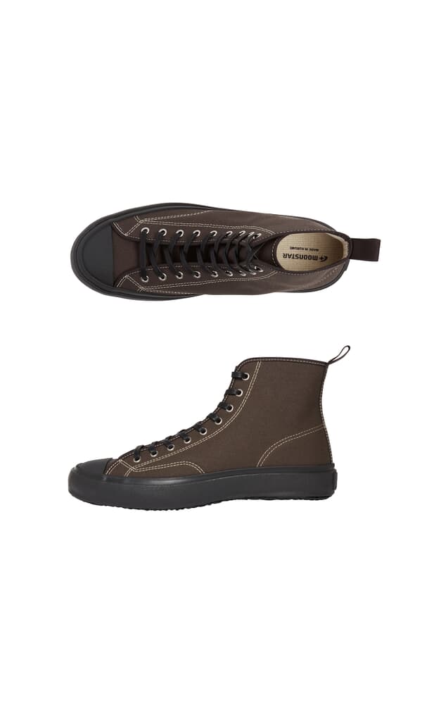 High Top Trainers - Charcoal