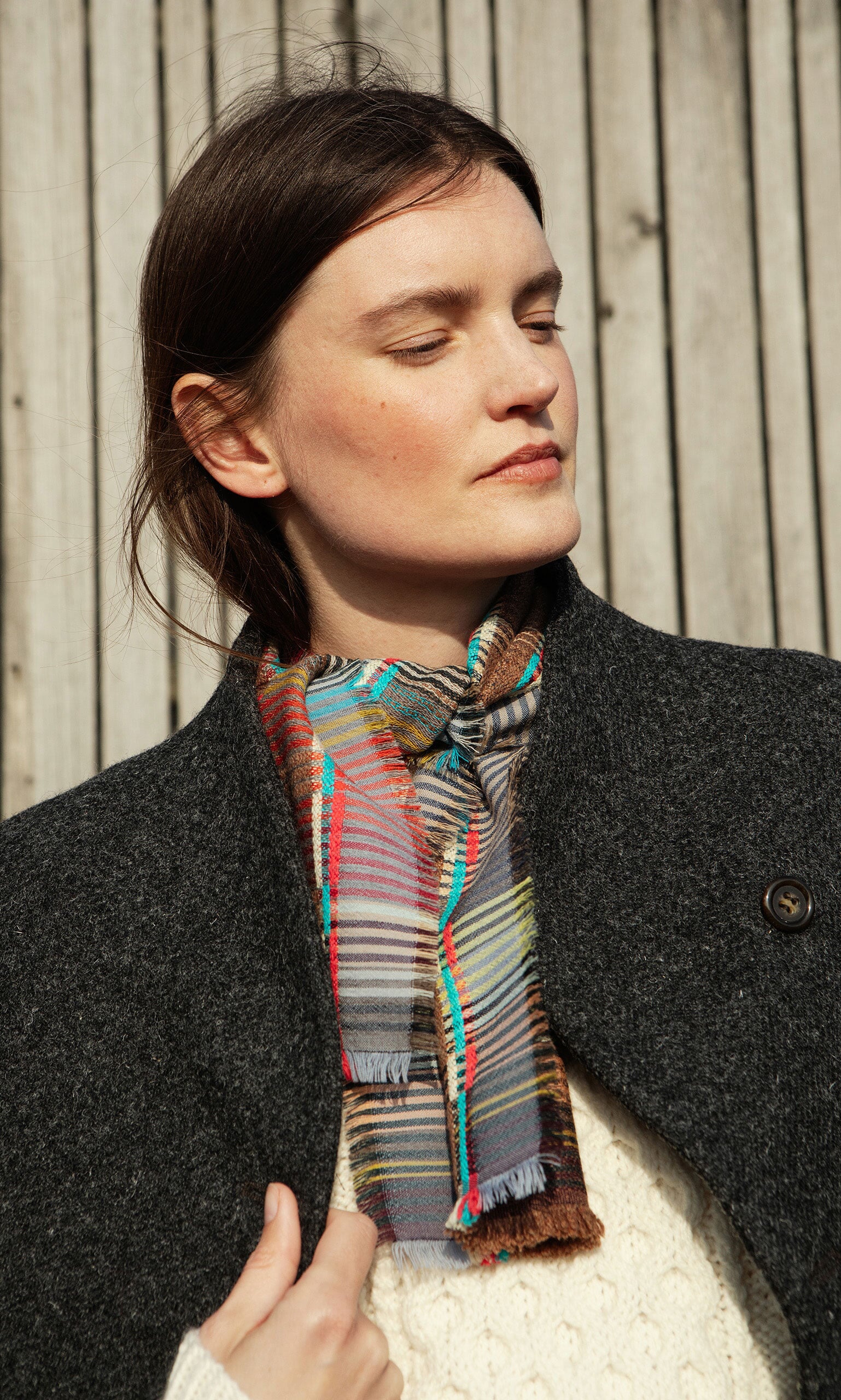 Hazelnut Scarf